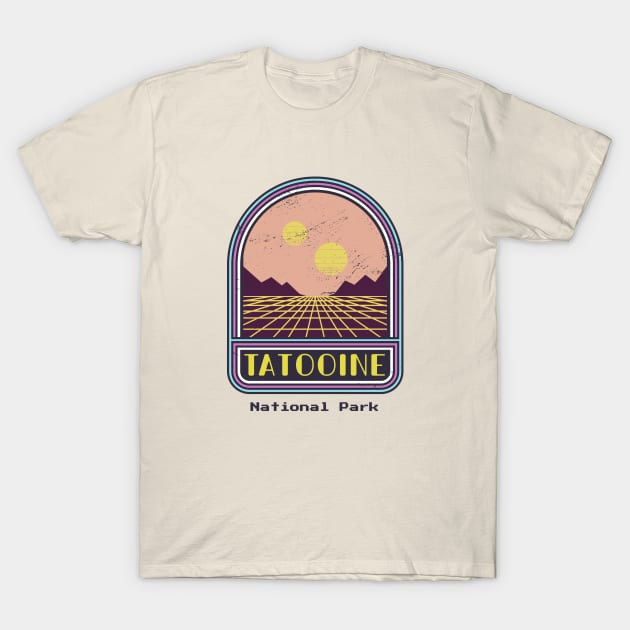 Tatooine National Park T-Shirt by Pablo_jkson